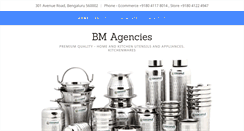 Desktop Screenshot of bmagencies.com
