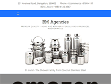 Tablet Screenshot of bmagencies.com